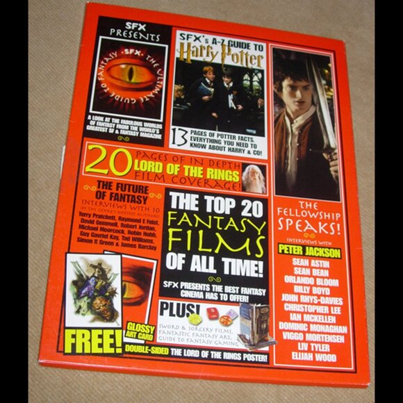 SFX Collector's Edition Ultimate Guide To Fantasy Lord of the Rings + poster - Picture 2 of 11